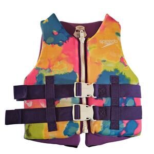 Speedo Kids Float Vest Personal Flotation Device, Youth 50lbs to 90lbs